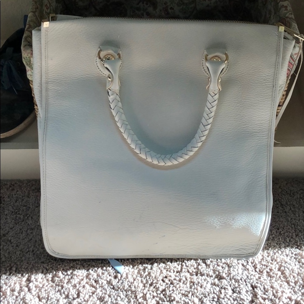 Elliott Lucca bag white all leather.